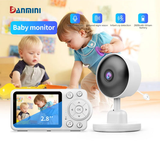 Moniteur pour Bébé avec Audio Bidirectionnel