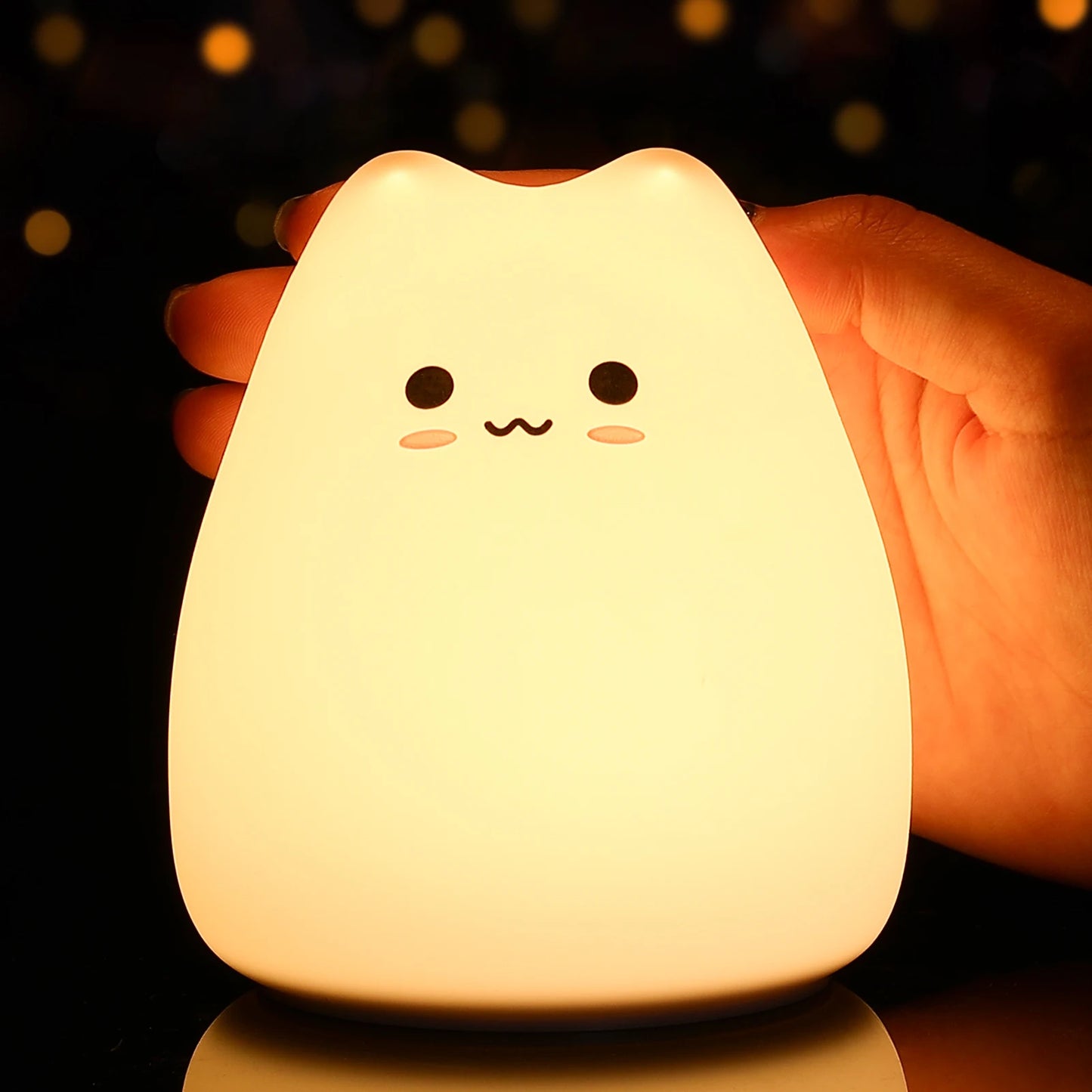 Mini Veilleuse Populaire Kawaii Chat Bébé